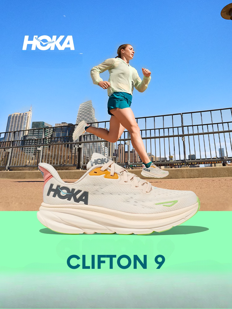 HOKA CLIFTON 9 - Giày chạy bộ nữ