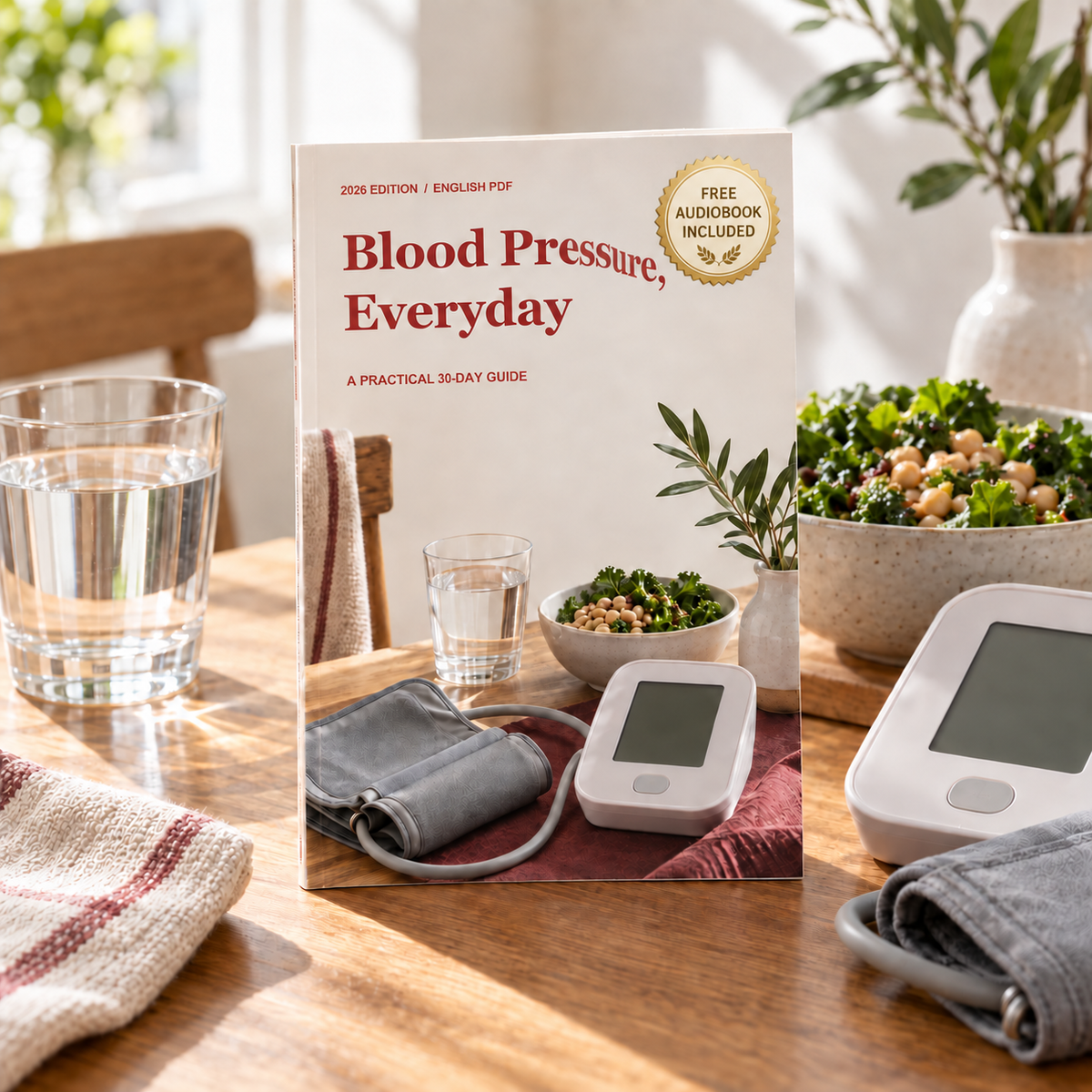 Blood Pressure, Everyday cover with Free Audiobook Included badge