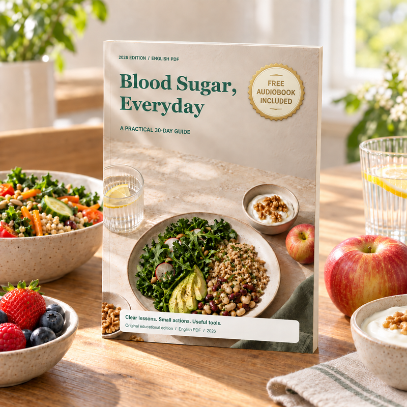 Blood Sugar, Everyday — PDF + Free Bonus Audiobook