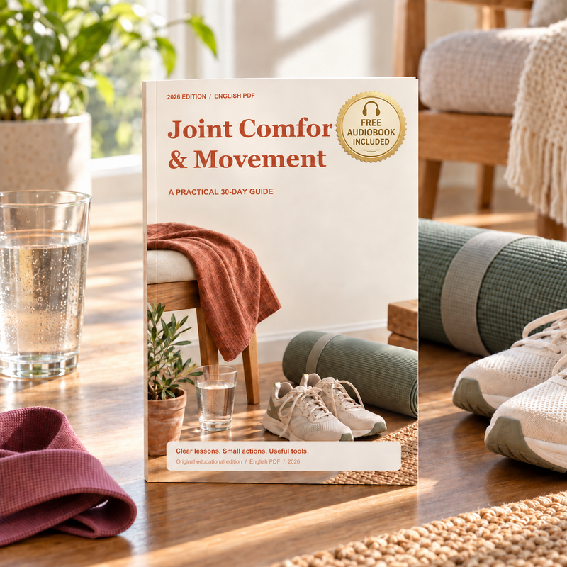 Joint Comfort & Movement — PDF + Free Bonus Audiobook