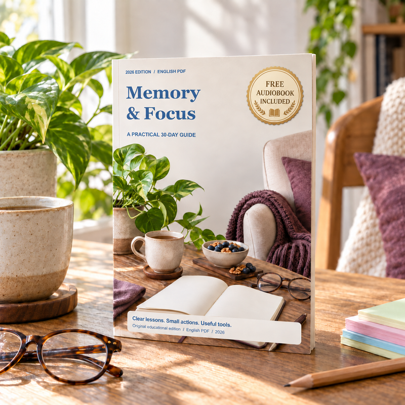 Memory & Focus — PDF + Free Bonus Audiobook