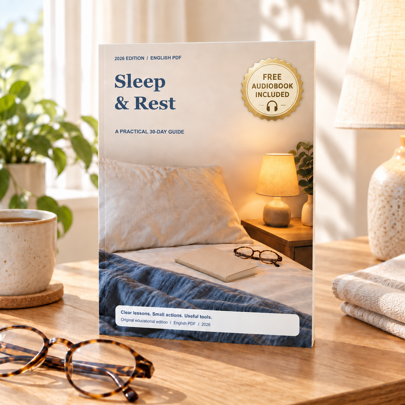 Sleep & Rest — PDF + Free Bonus Audiobook