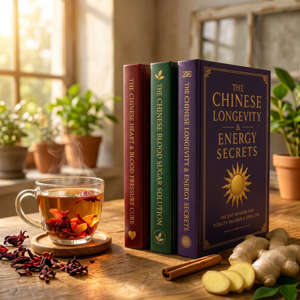 The Complete Chinese Healing Collection Heart · Blood Sugar · Longevity — All 3 Books