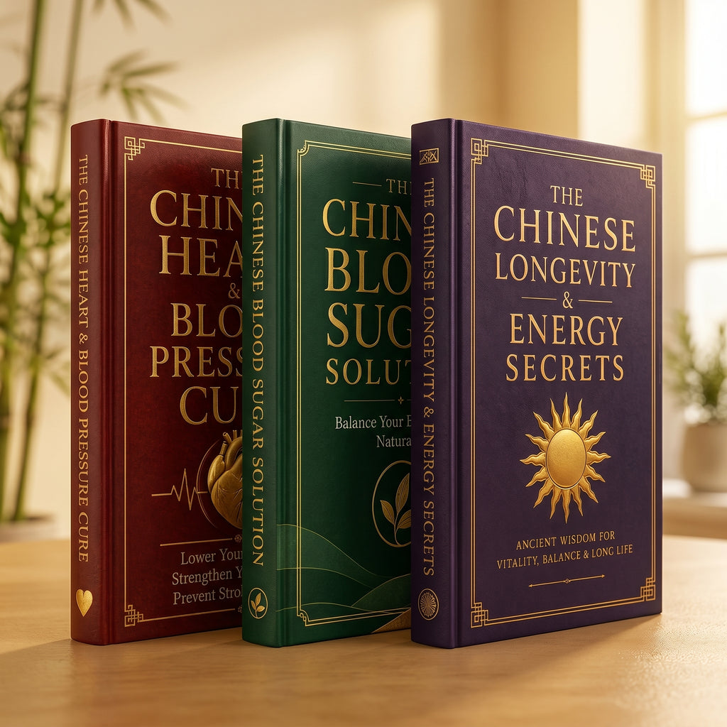 The Complete Chinese Healing Collection Heart · Blood Sugar · Longevity — All 3 Books