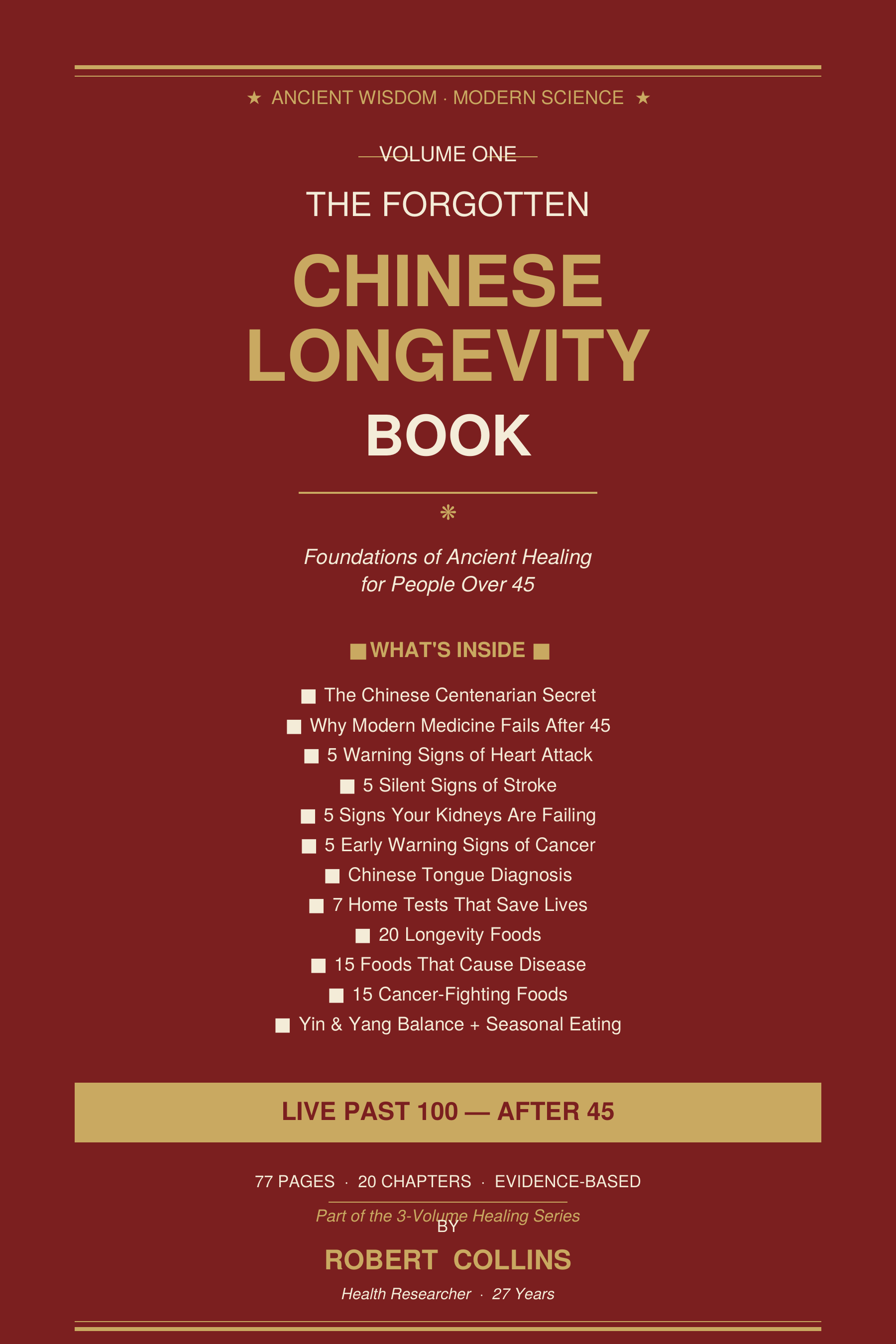 The Forgotten Chinese Longevity Book — Volume 1 (Digital PDF)