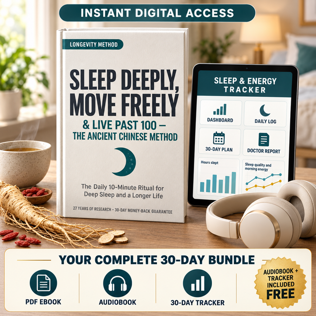 Sleep & Energy: A 30-Day Wellness Guide — eBook, Audiobook & Tracker