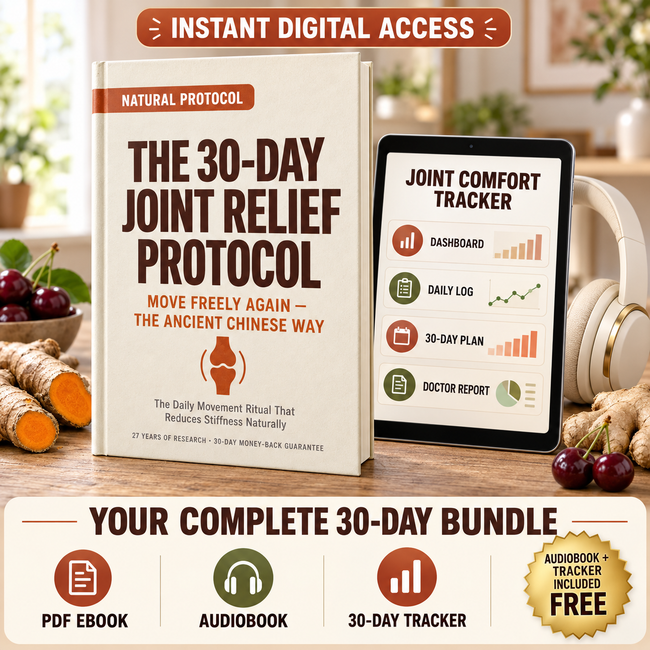 Joint Comfort: A 30-Day Wellness Guide — eBook, Audiobook & Tracker