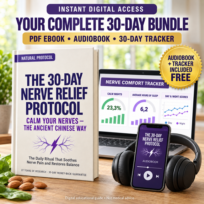 Nerve Comfort: A 30-Day Wellness Guide — eBook, Audiobook & Tracker