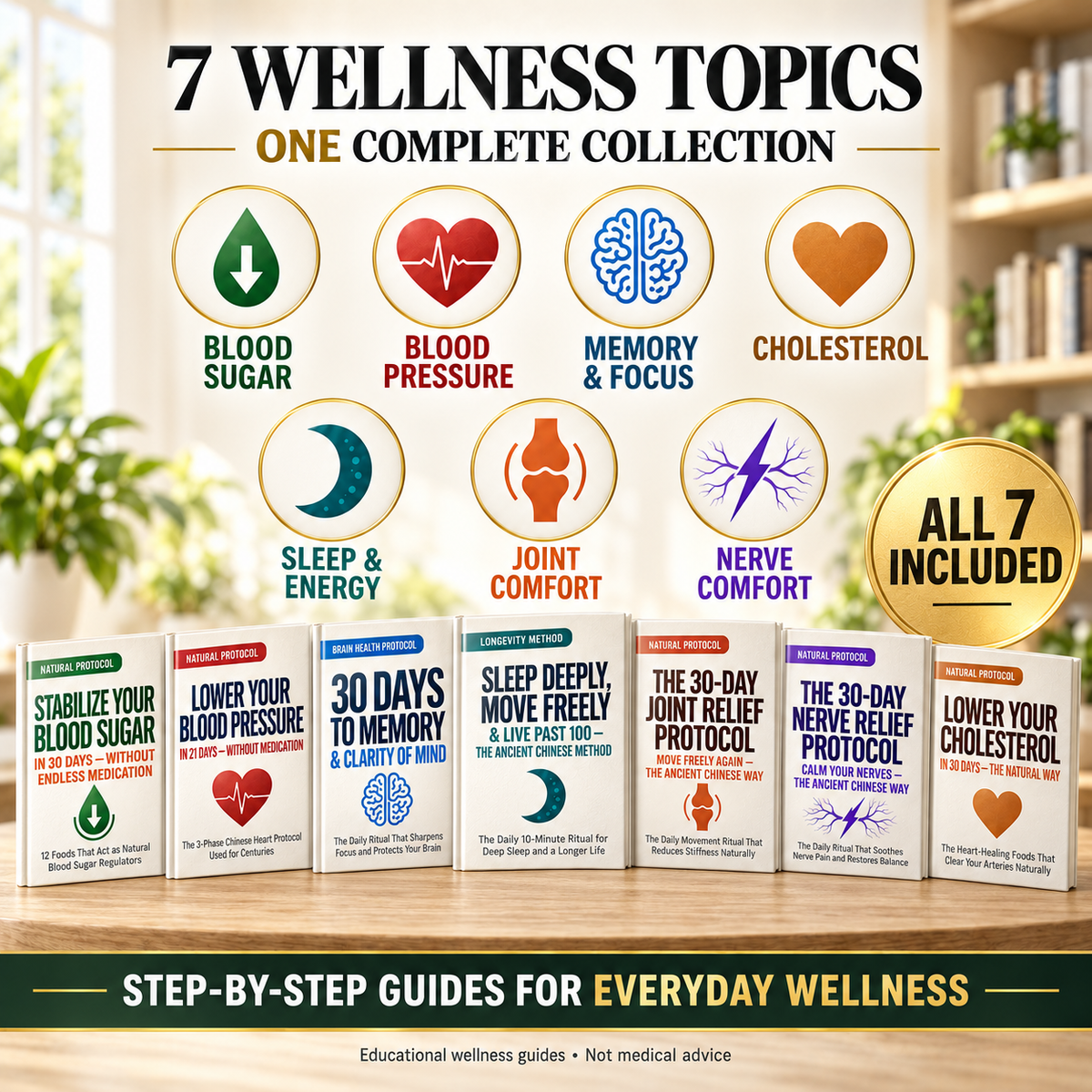 The Complete Collection — 7 Guides, 7 Trackers, 7 Audiobooks