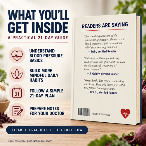 Lower Your Blood Pressure in 21 Days + Tracker & Audiobook