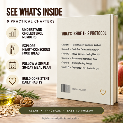 Lower Your Cholesterol in 30 Days + Tracker & Audiobook