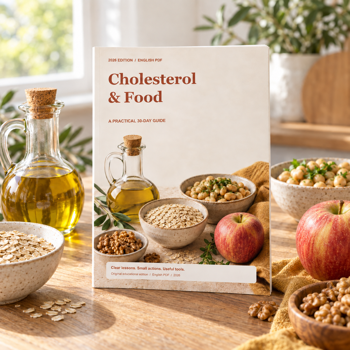 Cholesterol & Food guide cover