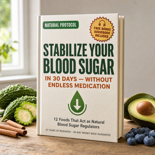 The 30-Day Balanced Plate cover — digital guide on meal order, walks and sleep