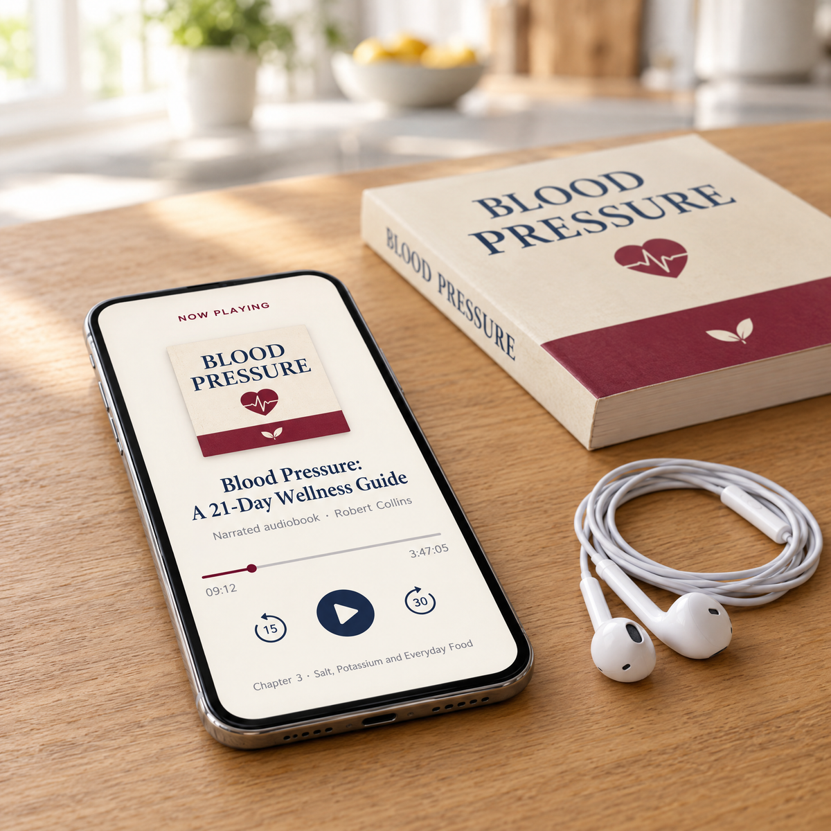 Included narrated audiobook — listen on your phone