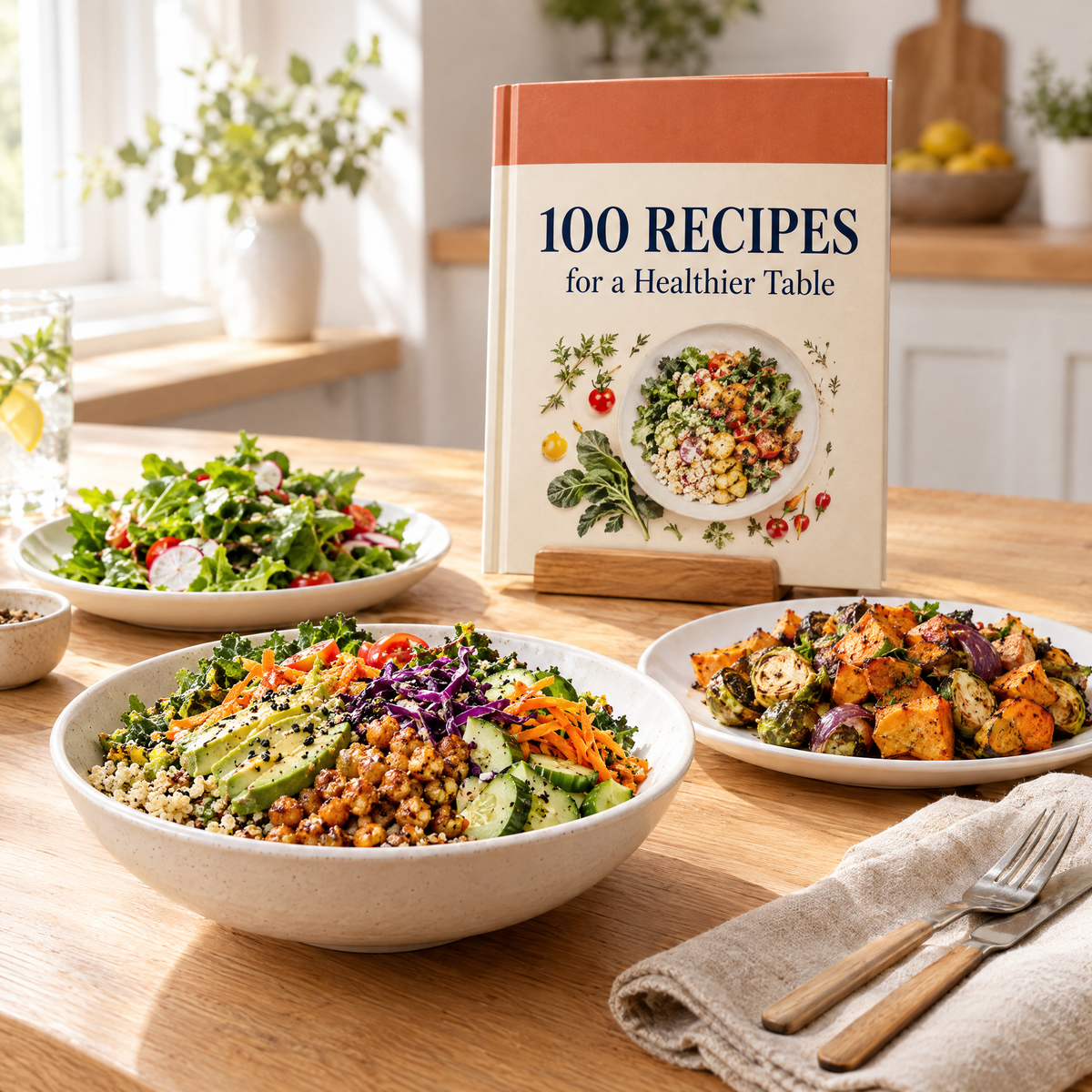 Everyday meals made from the book