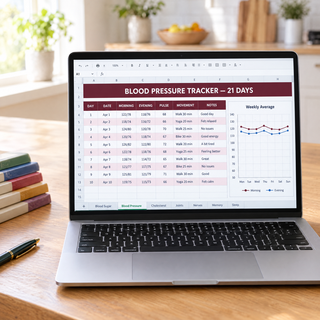 7 trackers included — Excel and Google Sheets