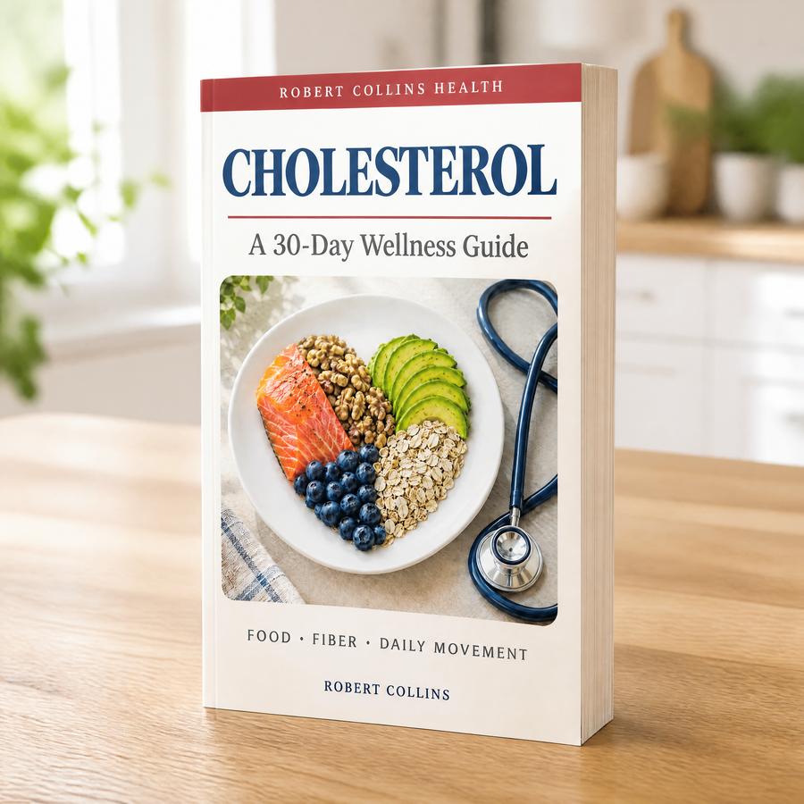 Cholesterol: A 30-Day Wellness Guide — eBook + Audiobook + Tracker
