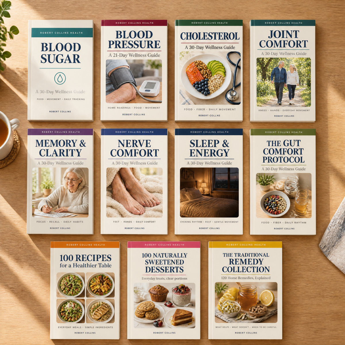 The Complete Library — All 11 Books + 7 Audiobooks + 7 Trackers