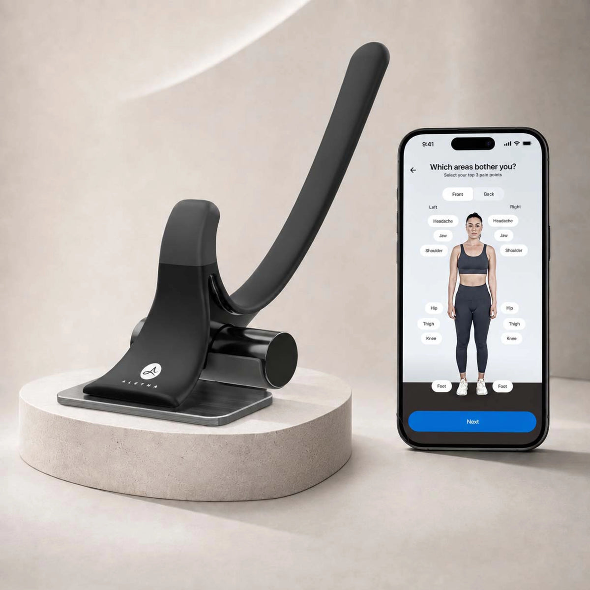Aletha Hip Hook muscle release tool